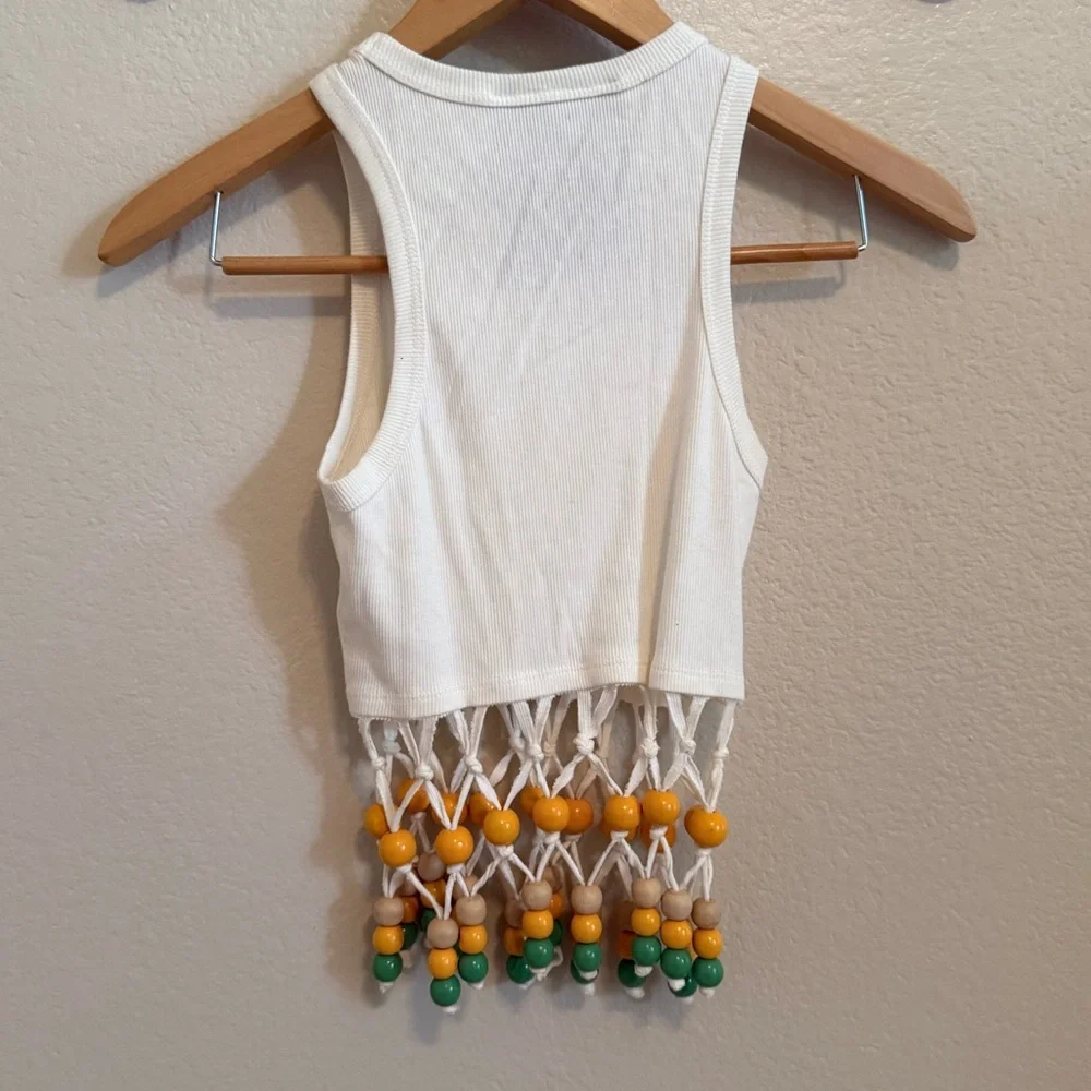 Simon Miller Wynju White Tank Top Size XS - Picture 7 of 10